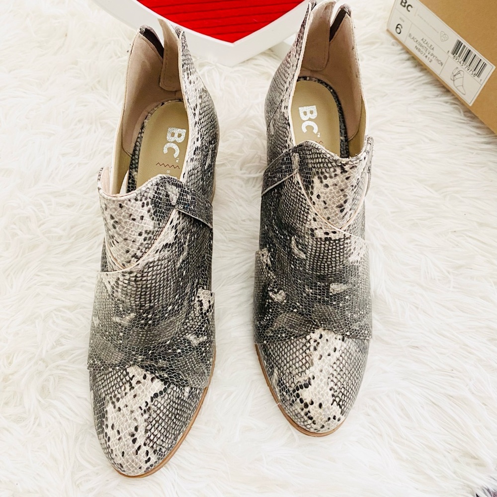 BC Azalea Python Booties - Picture 4 of 9